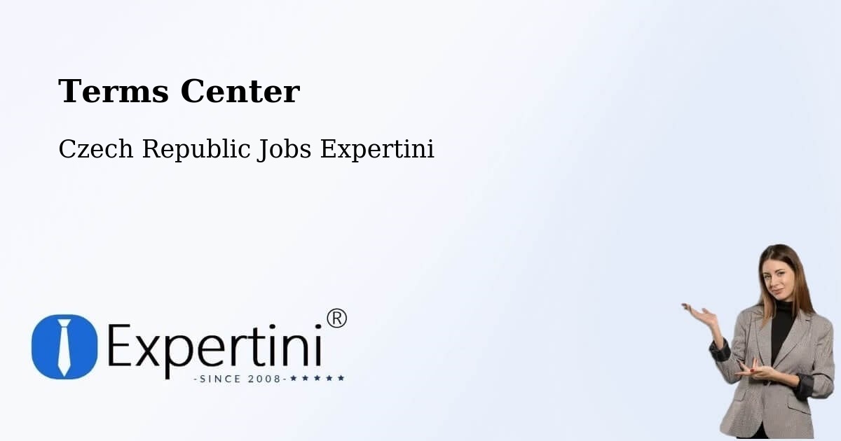 Terms Center - Czech Republic Jobs Expertini